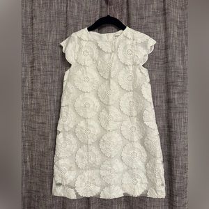 Kids Gymboree Special Occasion White Dress (like new!)